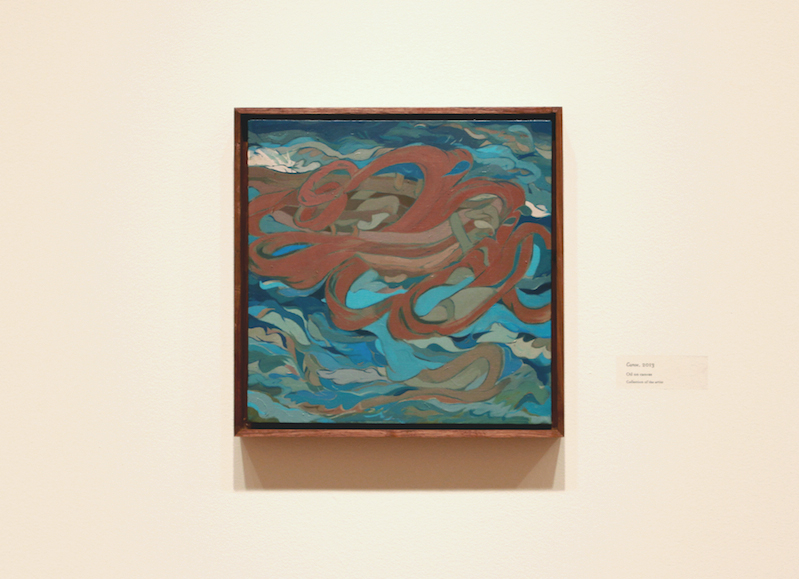 Canoe, 12 x 12," 2013